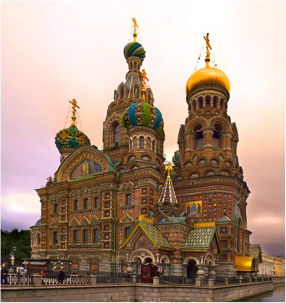 The Church of the Savior on Spilled Blood, Saint Petersburg, Russia (go inside, it's worth it!)